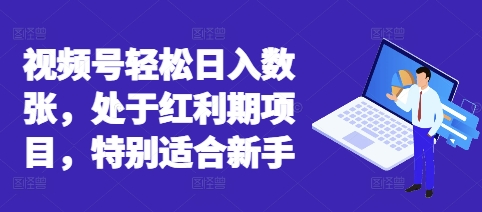 视频号轻松日入数张，处于红利期项目，特别适合新手-“发个发”赚钱知识平台