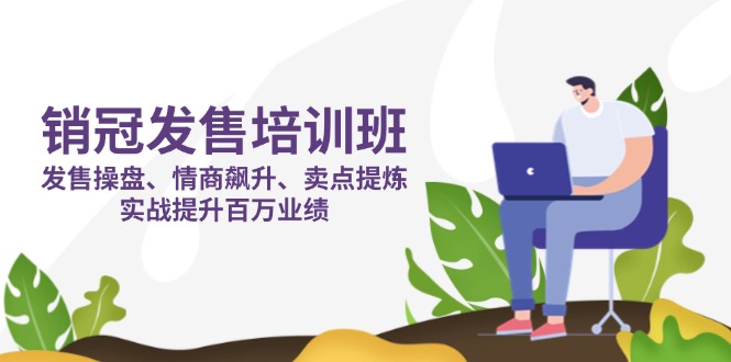 （14203期）销冠 发售培训班：发售 操盘+情商 飙升+卖点 提炼，实战提升百万业绩-“发个发”赚钱知识平台